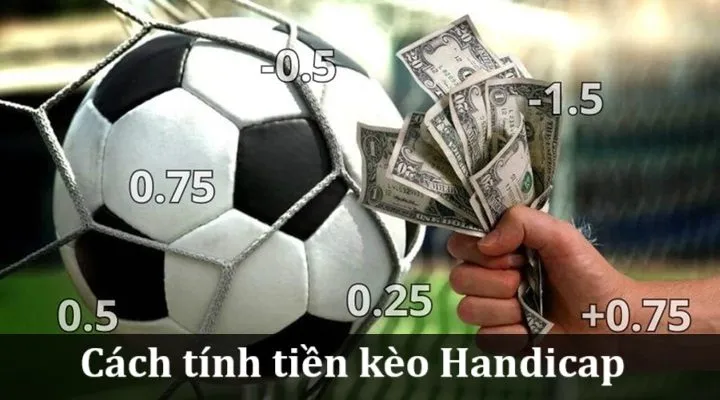 Hướng dẫn tính tiền kèo Handicap đúng cách